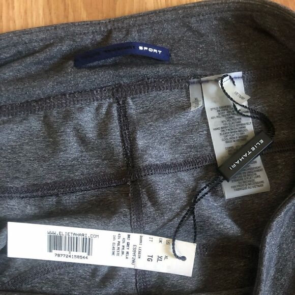 NWT ELIE TAHARI SPORT Danni Capri Leggings - Picture 3 of 7